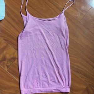 Express pink tank top
